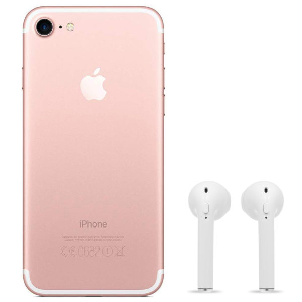 iPhone 7 Rose Gold 32GB + Wireless Headphones - 12 months warranty ...