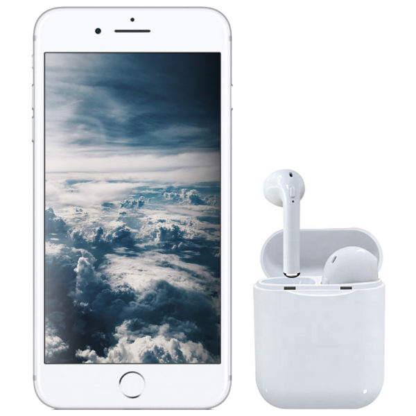 iphone 7 32gb silver wireless headphones Display