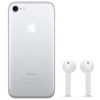 iphone 7 32gb silver wireless headphones back