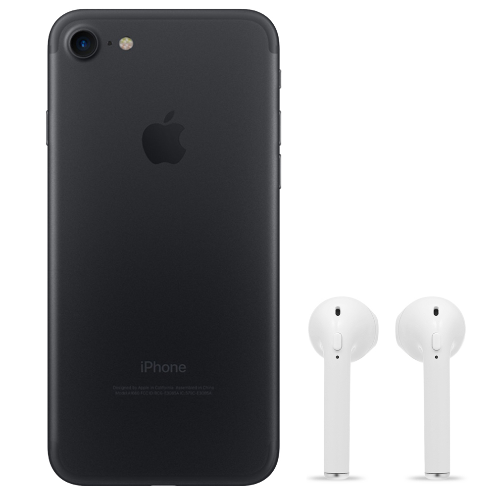 Buy Apple iPhone 7 128GB Black + Wireless Headphones - Blackbull Shop