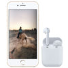 iphone 7 128gb Gold wireless headphones Display