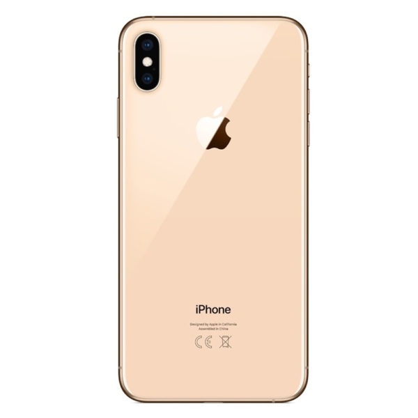 iphone xs max gold back