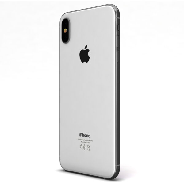 iphone xs max silver back