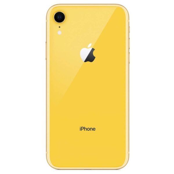 iphone xr 256gb yellow Back