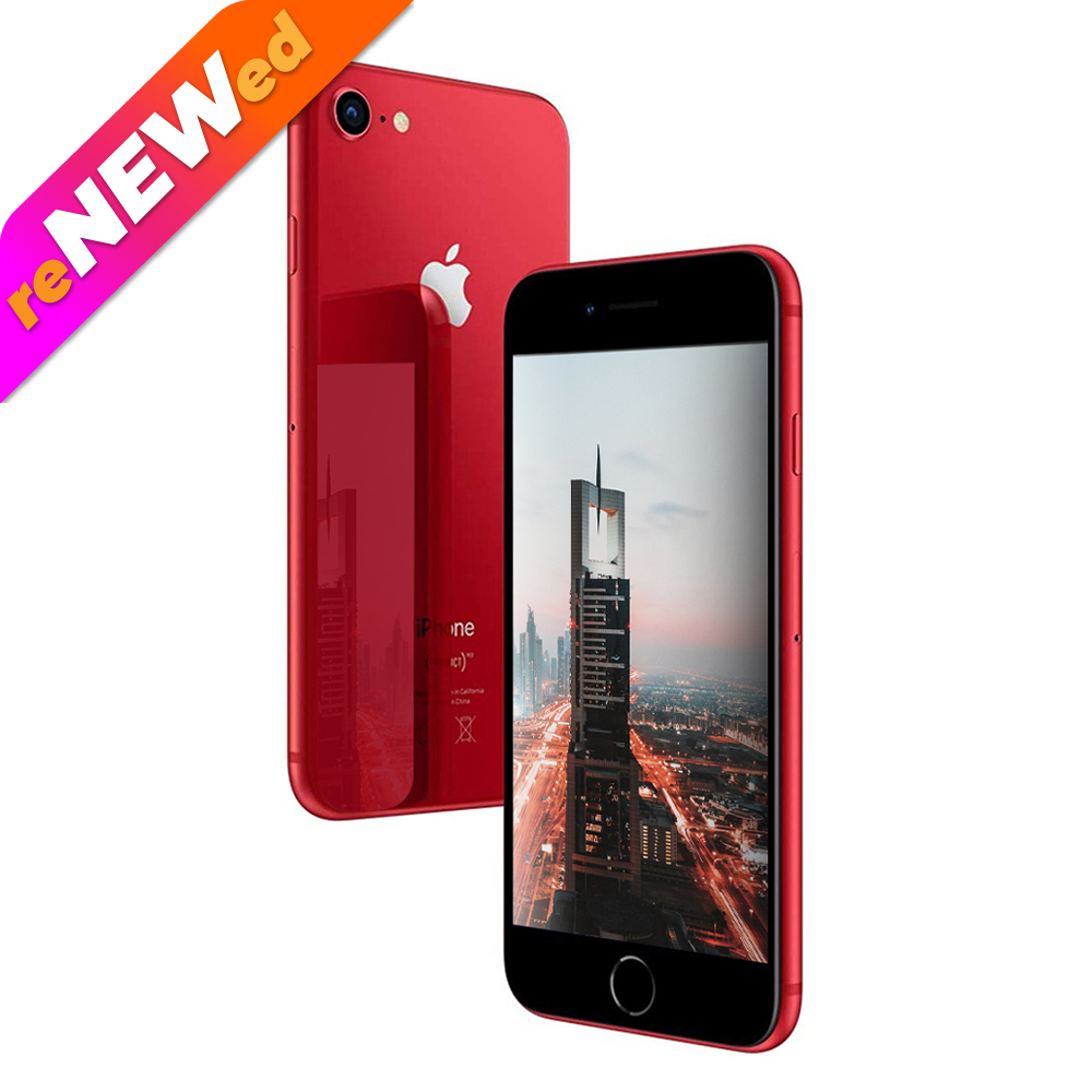 Celular iPhone 8 Plus Reacondicionado 64gb Rojo + Base Cargador Apple iPhone  8 Plus