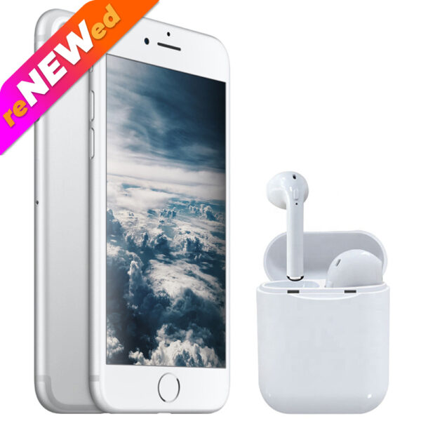 iphone 7 32gb silver wireless headphones Main