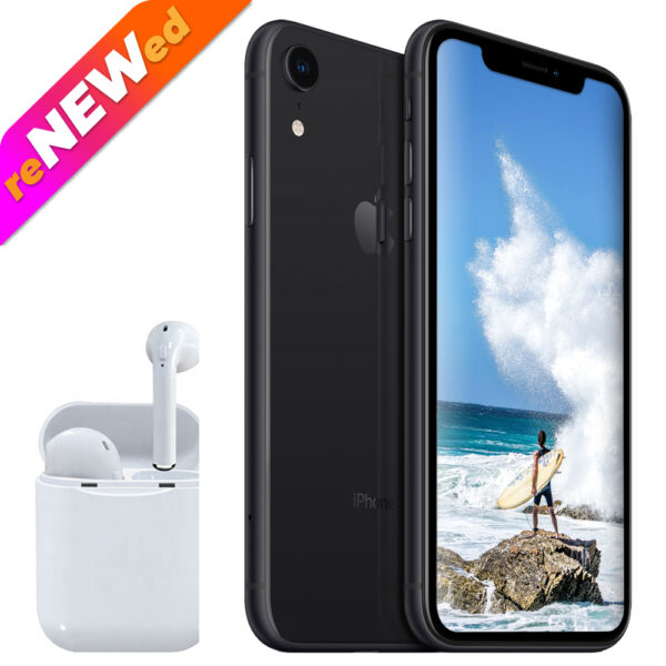 iphone xr 64gb Black wireless headphones Main