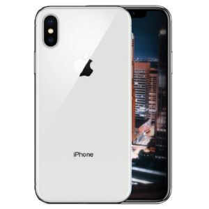 apple iphone x silver front