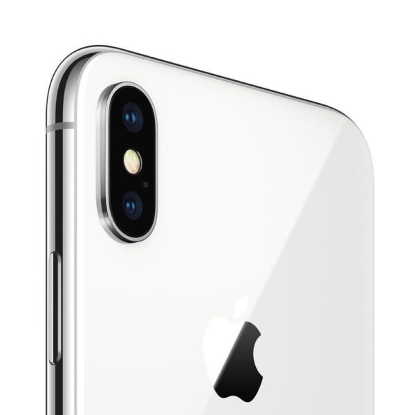 apple iphone x silver camera
