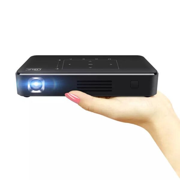 Mini Portable DLP Projector P10-II Black - Image 4