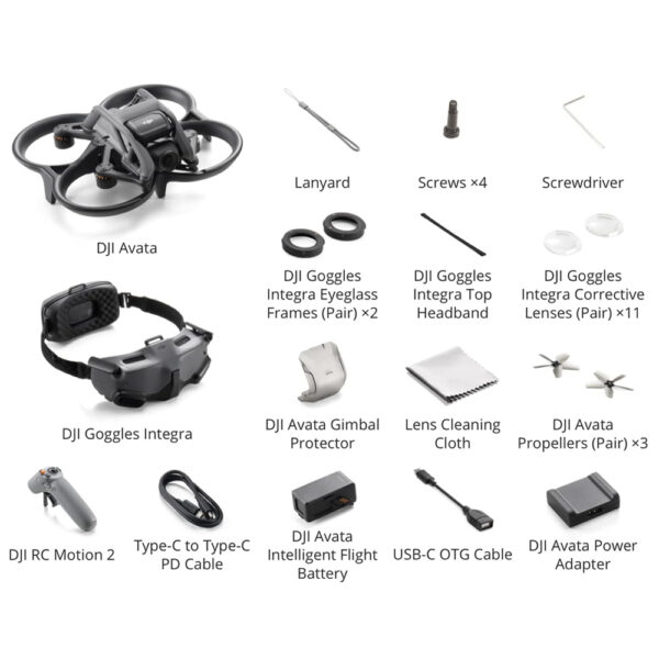 DJI Avata drone accesories